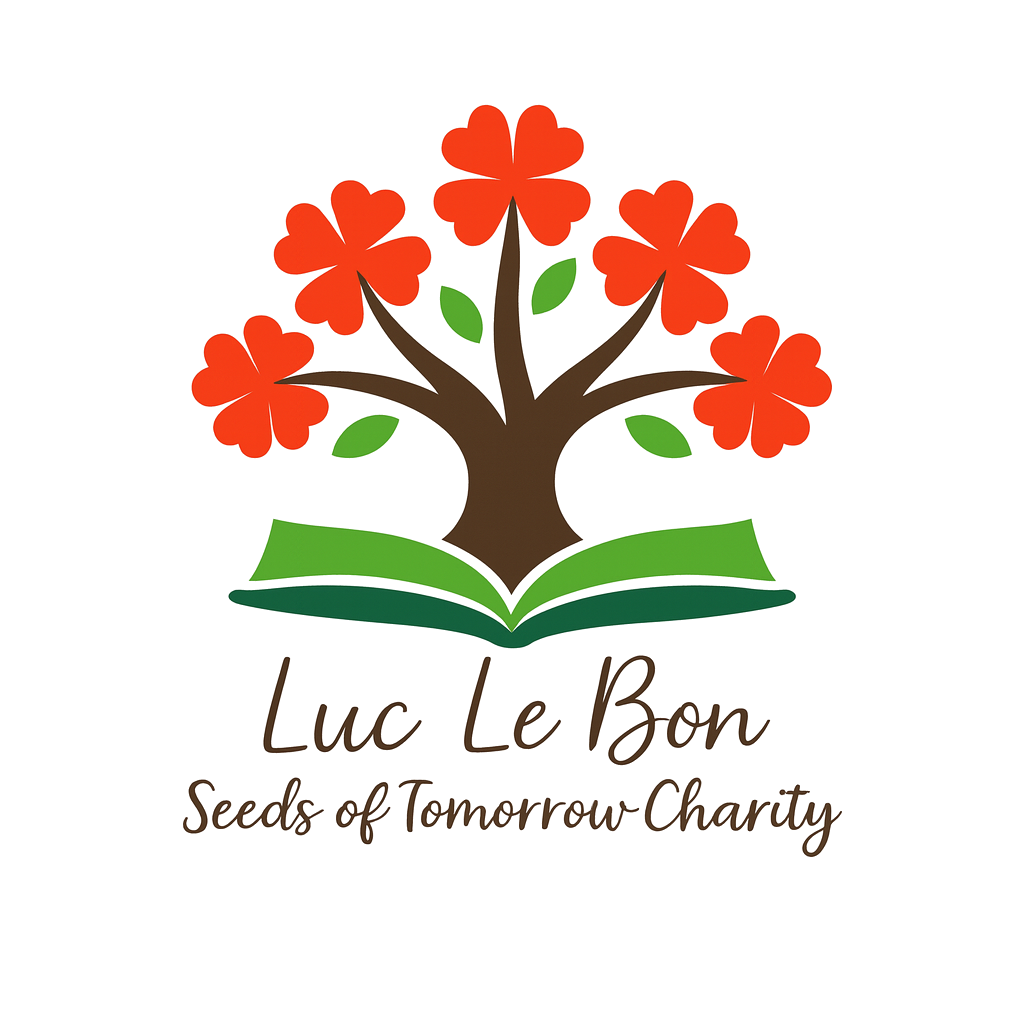 Luc Le Bon Seeds of Tomorrow Charity logo
